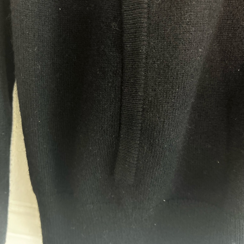 Charter Club Luxury Cashmere Women's Black Hoodie Size M - Picture 6 of 6